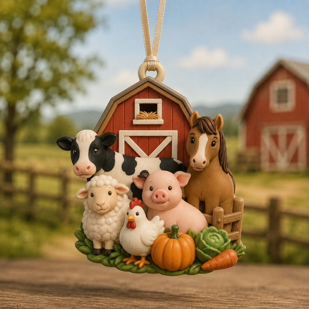Our Farm Mica Ornament NCU0TM030