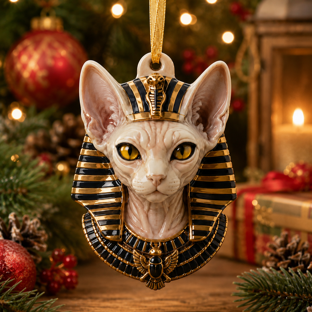 Pharaoh Sphynx Mica Ornament NCU0TM065