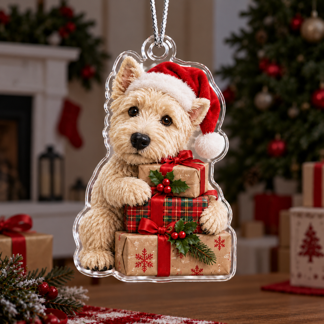 Present Scottish Terrier Mica Ornament NCU0NT105