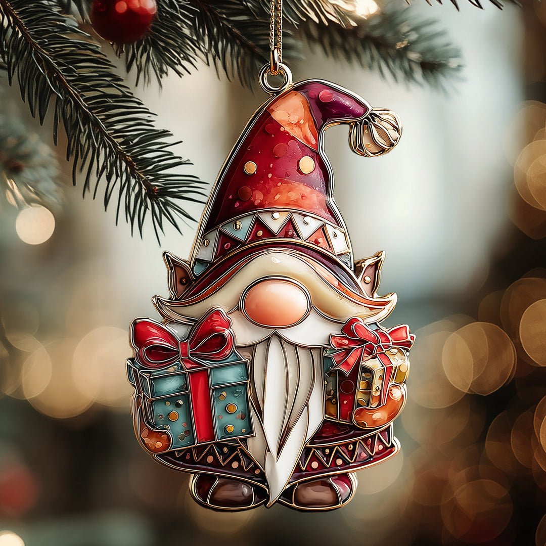 Red Gift Mica Ornament NCU0DH311