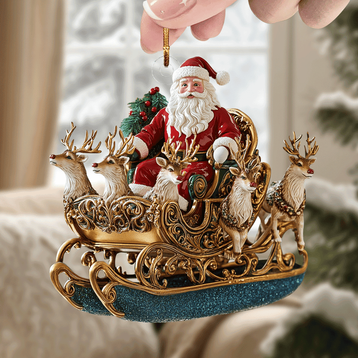 Saint Nick Magic - Mica Ornament NCU0PD213