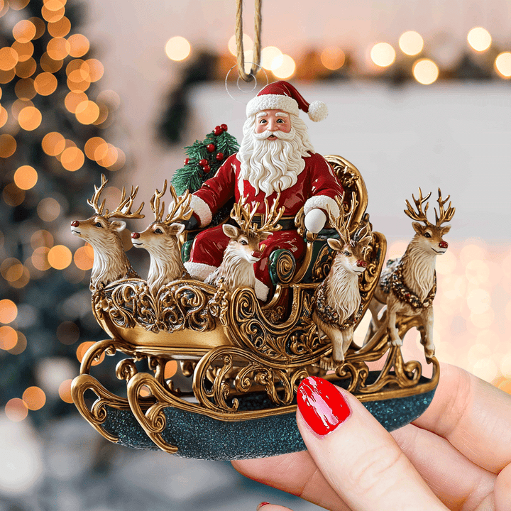 Saint Nick Magic - Mica Ornament NCU0PD213