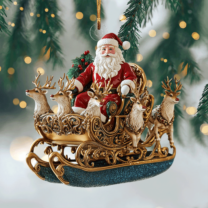 Saint Nick Magic - Mica Ornament NCU0PD213