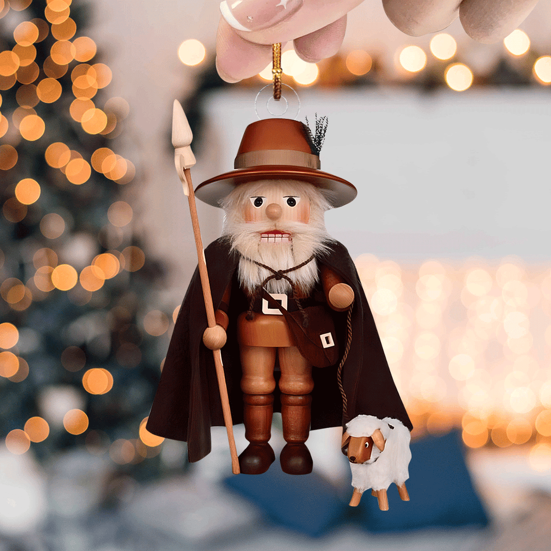 Shepard Nutcracker Mica Ornament NCU0VL053