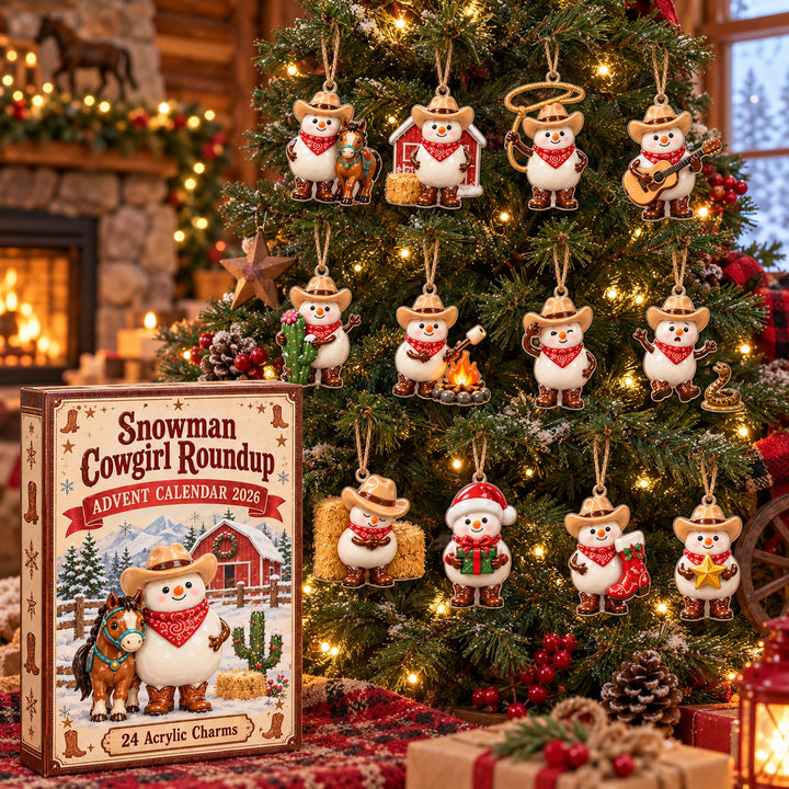 Snowman Cowgirl Roundup Advent Calendar 2