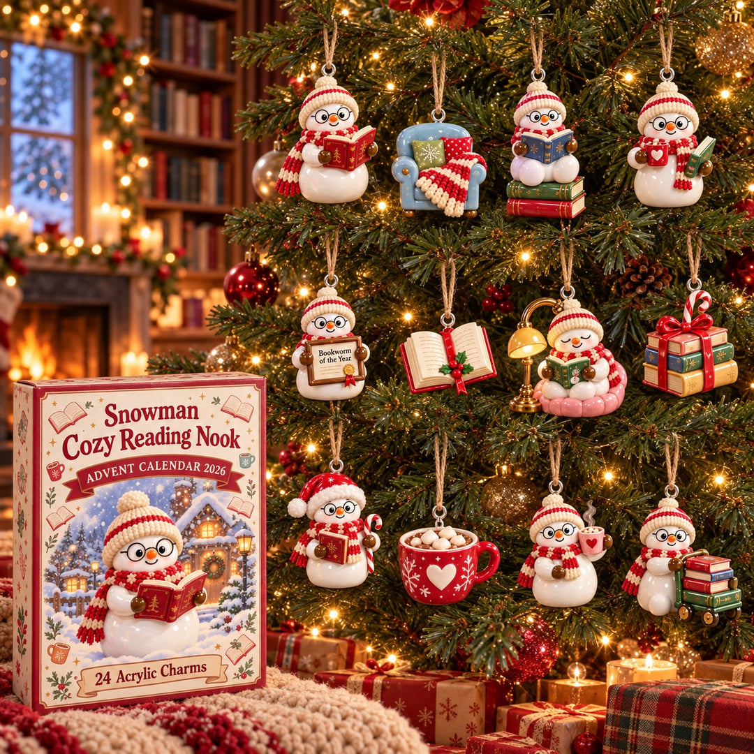Snowman Cozy Reading Nook Advent Calendar 2