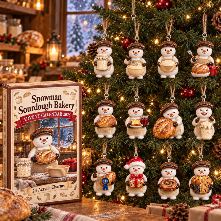 Snowman Sourdough Bakery Advent Calendar 2