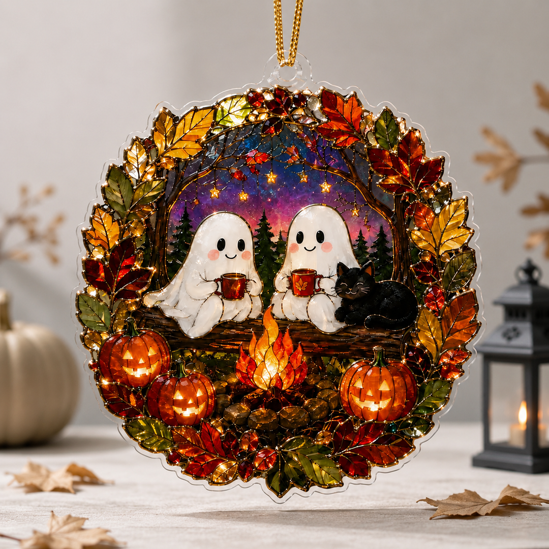 Too Cute To Spook Mica Ornament NCUTH004