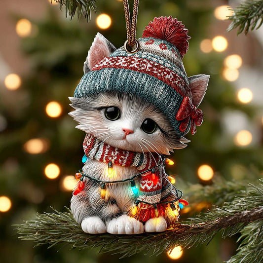Twinkle Paw Mica Ornament NCU0HT074