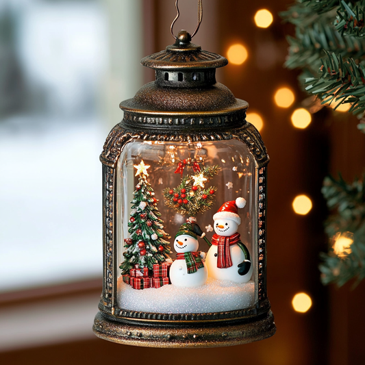 Twinkling Snowfall Mica Ornament NCU0PT161