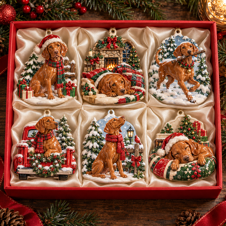 Vizsla Christmas Ornament Gift Set NCU0HA118