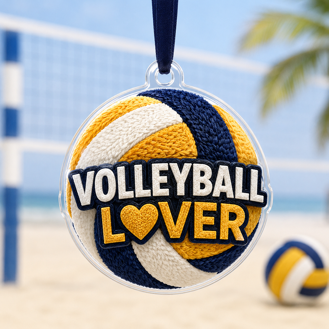 Volleyball Lover Ball Mica Ornament NCU0HA063