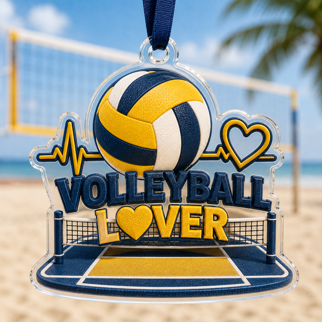 Volleyball Lover Ball Mica Ornament NCU0HA064