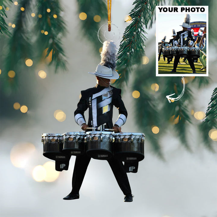 Band Pride - Personalized Photo Mica Ornament - Christmas Gift For Music Lovers, Friends
