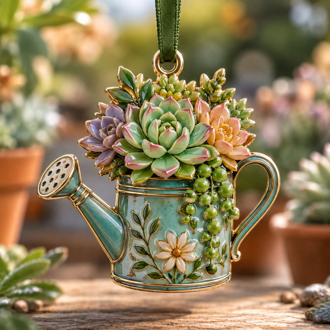 Watering Can Mica Ornament NCU0TM015