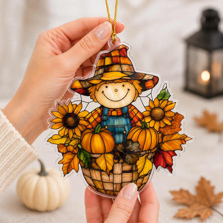 Welcome to Pumpkin Patch Mica Ornament NCUTH005