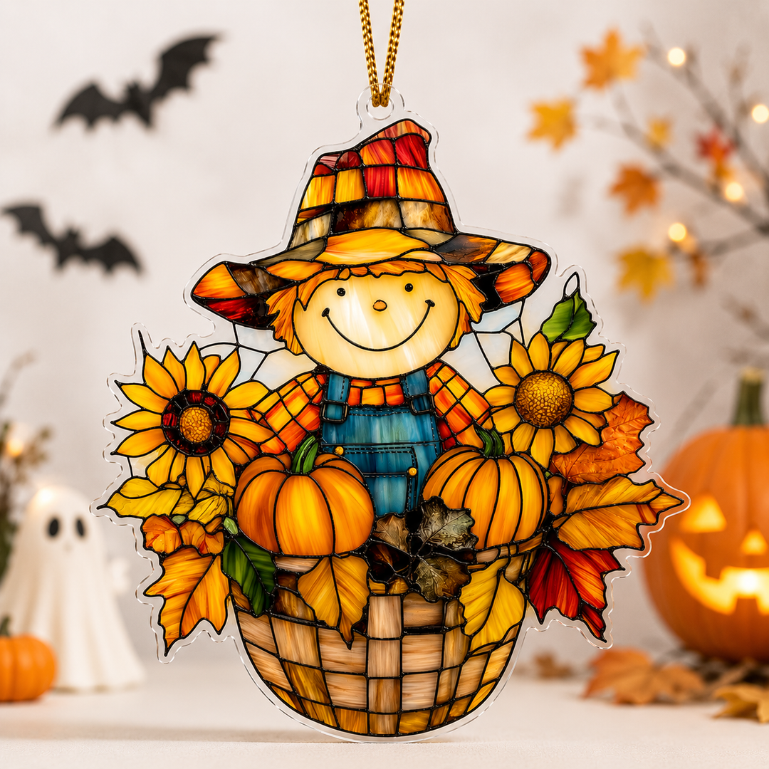 Welcome to Pumpkin Patch Mica Ornament NCUTH005