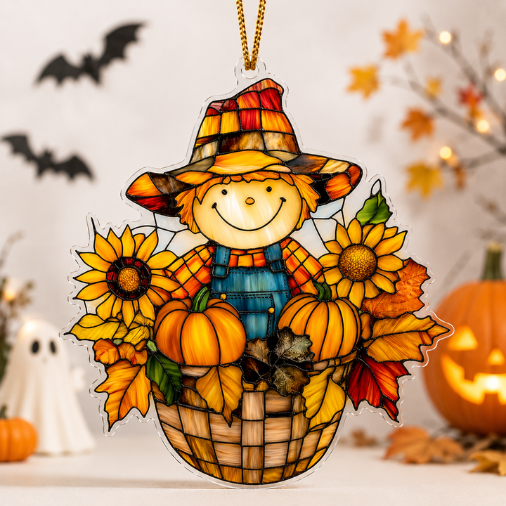 Welcome to Pumpkin Patch Mica Ornament NCUTH005