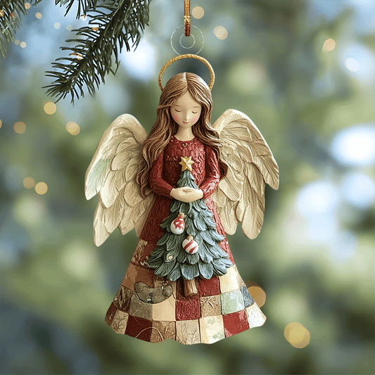 Winter Angel Charm - Mica Ornament NCU0PD206