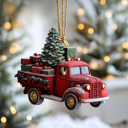 Yuletide Ride Mica Ornament NCU0VH066