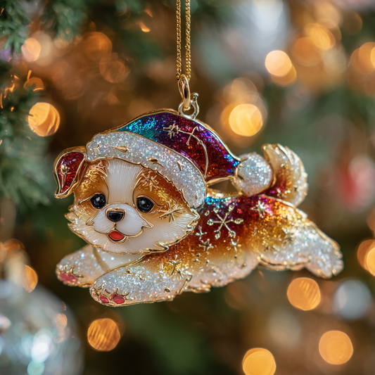 Happy Winter Friend Mica Ornament NCU0DH136