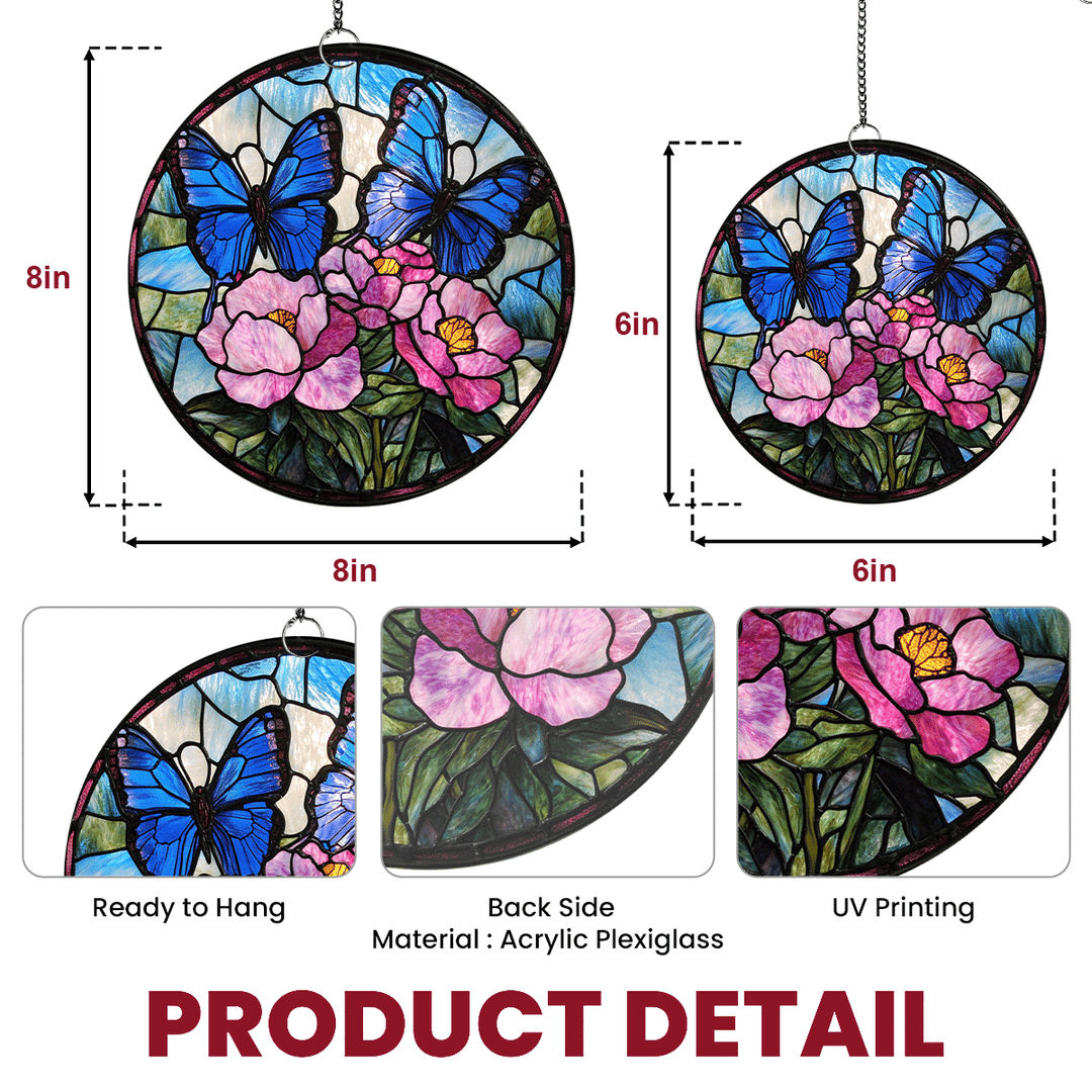Butterfly Light - Window Hanging Suncatcher NCU0PD011