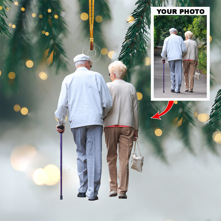 Personalized Photo Mica Ornament - Gift For Family Member -  Customized Your Photo Ornament V28 ARND005