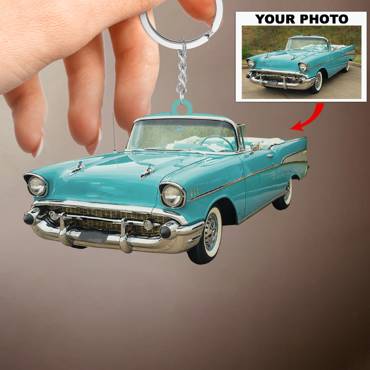 Personalized Keychain - Custom Your Photo Keychain ARND036 UPL0VL014