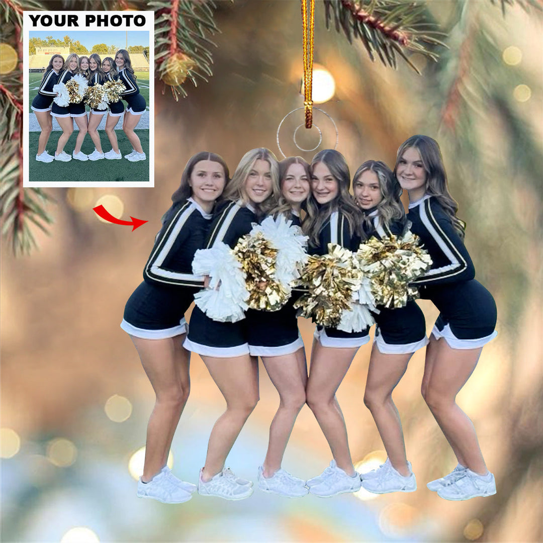 Winning Isn't Everything, But Wanting To Win Is - Personalized Photo Mica Ornament - Christmas Gift For Cheerleaders, Family Members