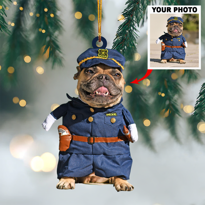 Personalized Photo Mica Ornament - Customized Your Photo Ornament ARND036