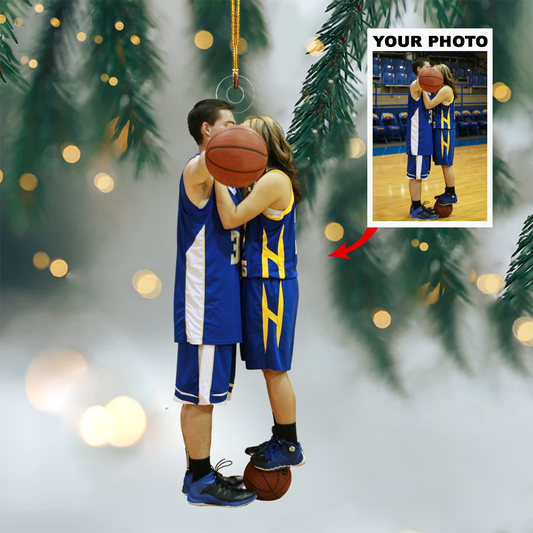 Personalized Photo Mica Ornament - Customized Your Photo Ornament V16 ARND036