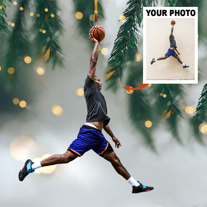 Personalized Photo Mica Ornament - Customized Your Photo Ornament V9 ARND036