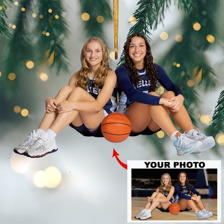 Personalized Photo Mica Ornament - Customized Your Photo Ornament V10 ARND036