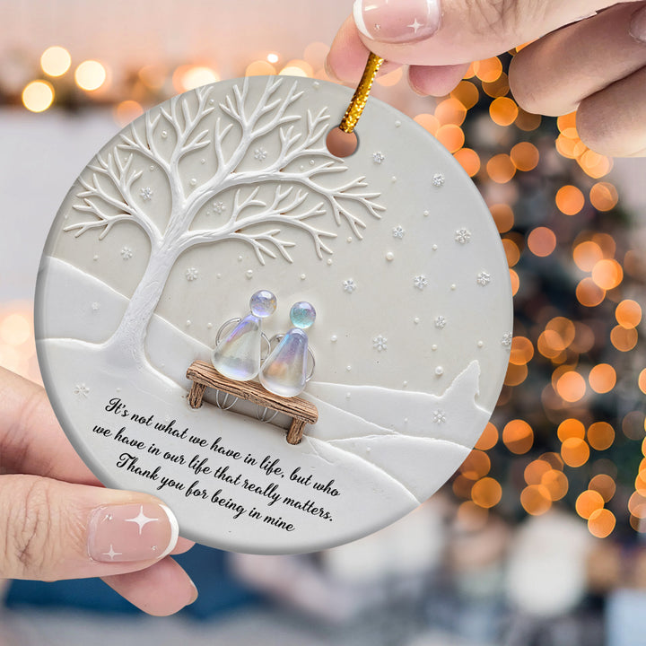 Endless Ties Ceramic Ornament NCU0NL219