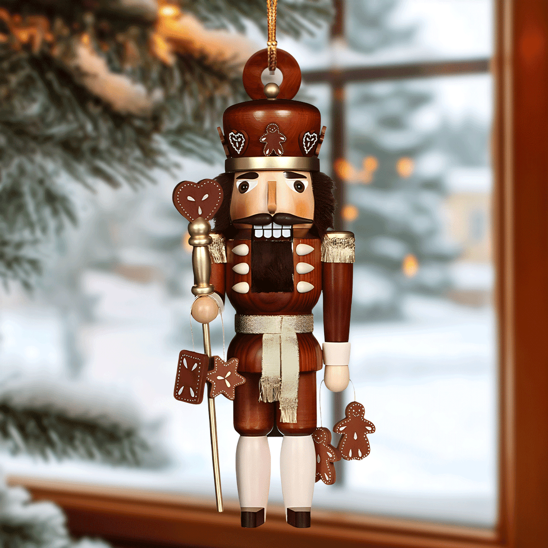 The Royal Nutcracker Mica Ornament  NCU0TL030
