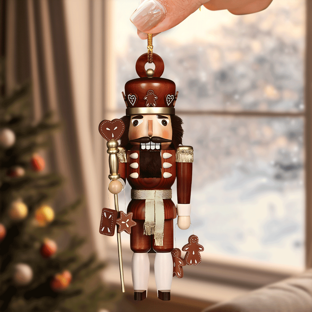 The Royal Nutcracker Mica Ornament  NCU0TL030