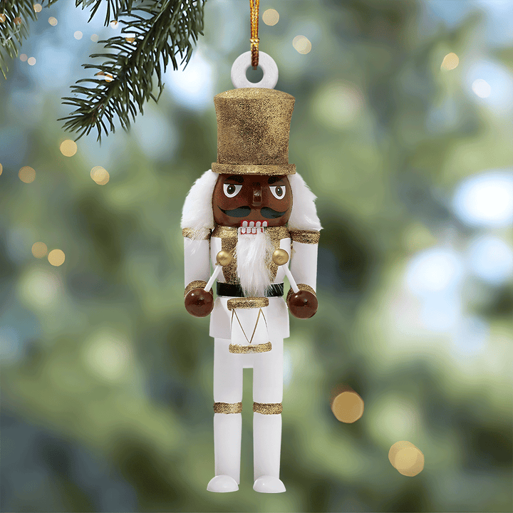 Jolly Nutcracker Mica Ornament  NCU0TL033