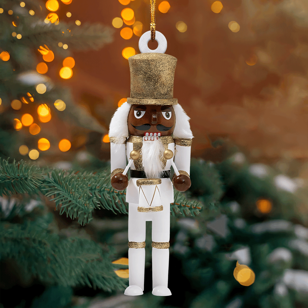 Jolly Nutcracker Mica Ornament  NCU0TL033