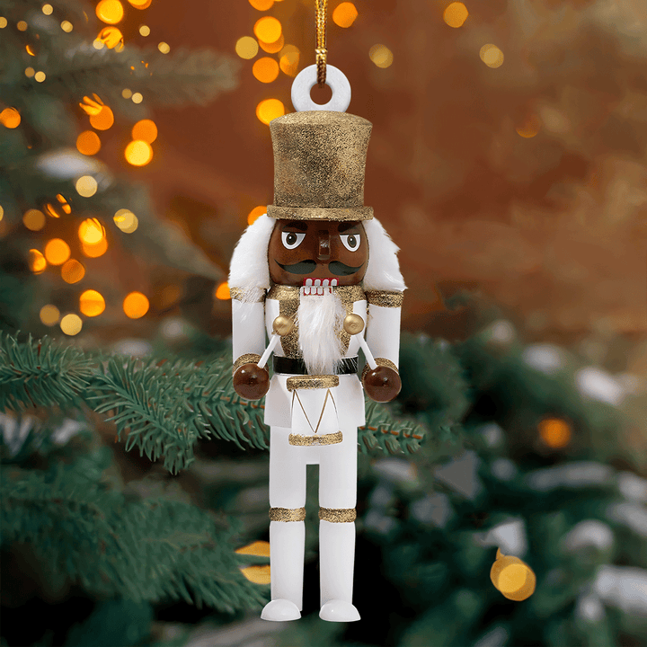 Jolly Nutcracker Mica Ornament  NCU0TL033
