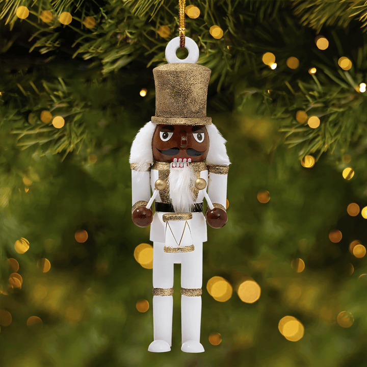 Jolly Nutcracker Mica Ornament  NCU0TL033