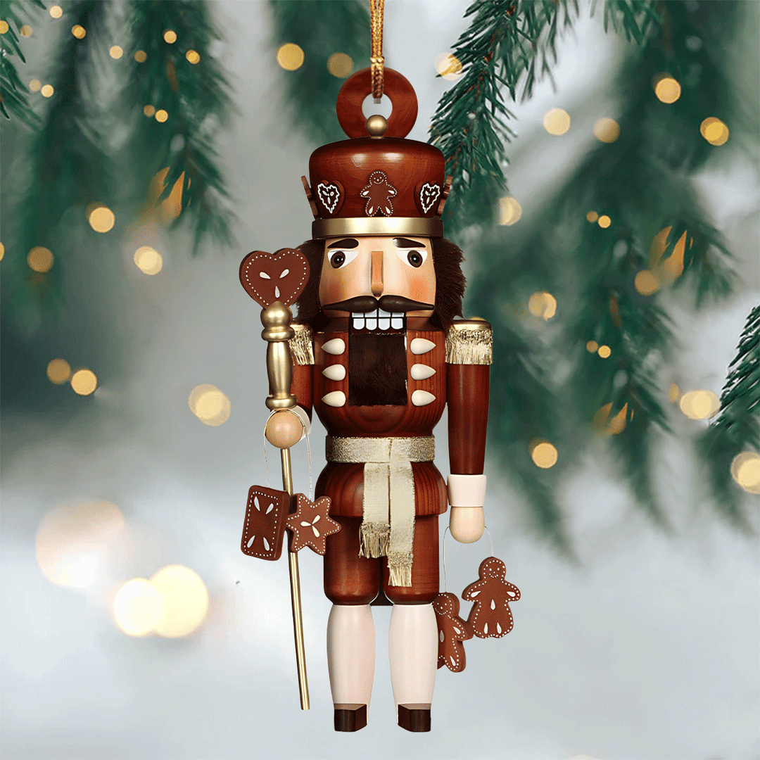 The Royal Nutcracker Mica Ornament  NCU0TL030