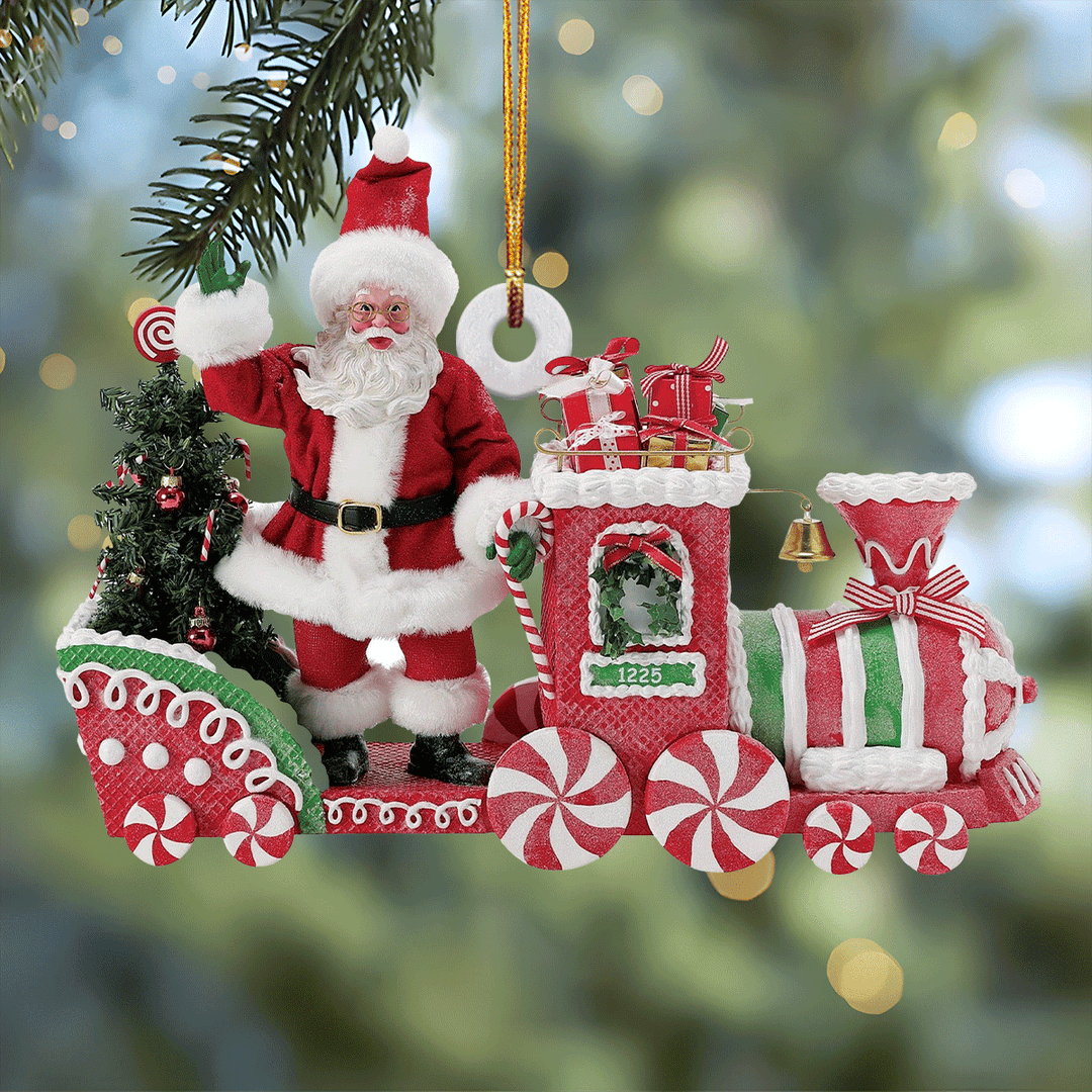 Jingle All the Way Mica Ornament  NCU0TL040