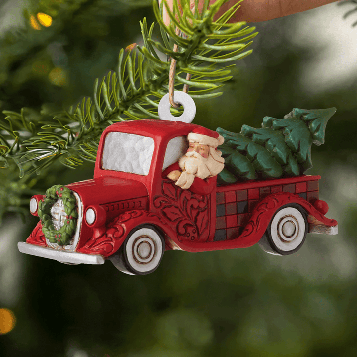 Santa's Christmas Eve Adventure Mica Ornament  NCU0TL042