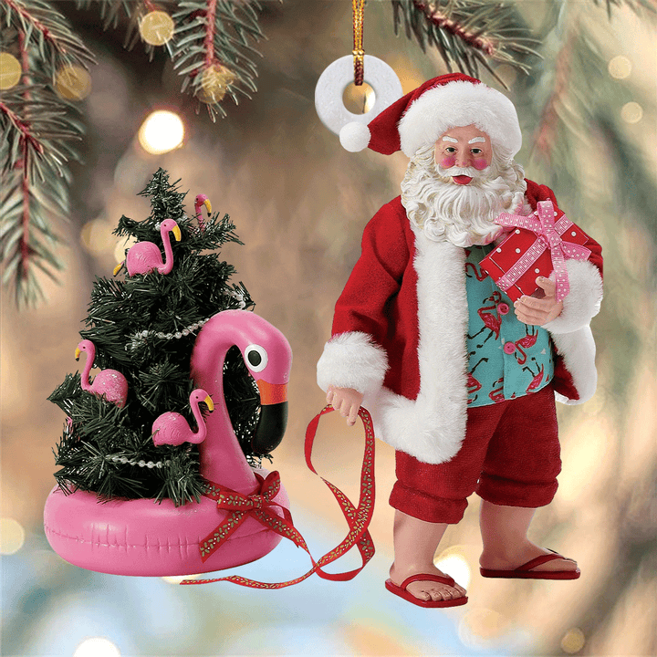 Aloha Christmas Mica Ornament  NCU0TL036