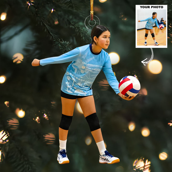 Future Champ - Personalized Photo Mica Ornament - Christmas Gift For Family Members, Kids, And Sport Players